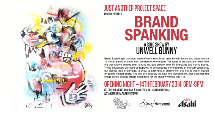 Just Another just anotheragency justanotherprojectspace unwell bunny brand spanking solo show Exhibition 