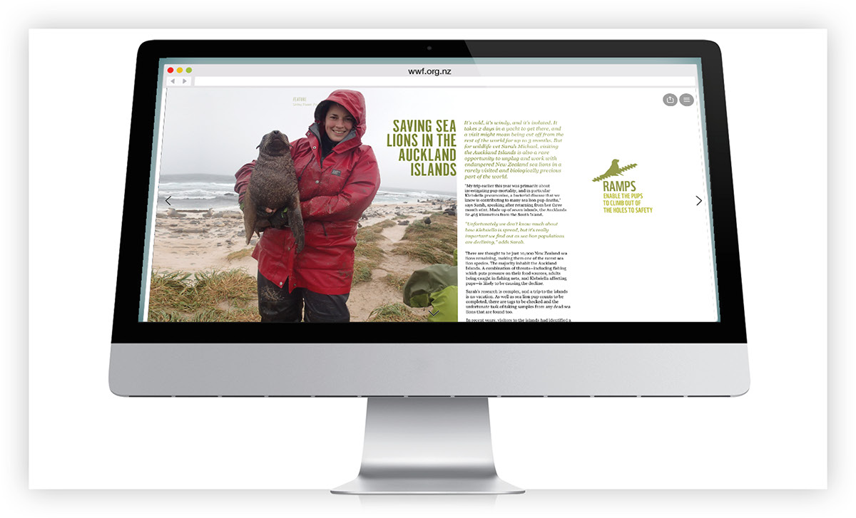 design magazine online interactive floating flexible layout