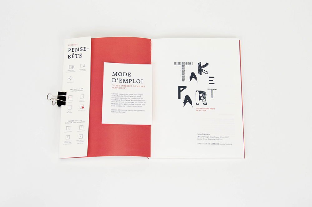print design  interactions take part Master Thesis edition stickers typography   book editorial design  participatif
