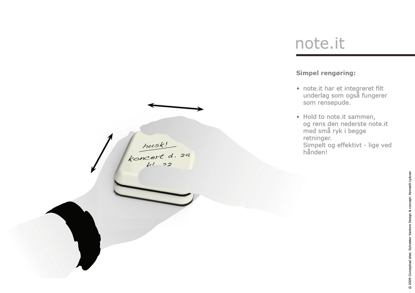 notes Post It Office supply Accessory gifts Danish Design
