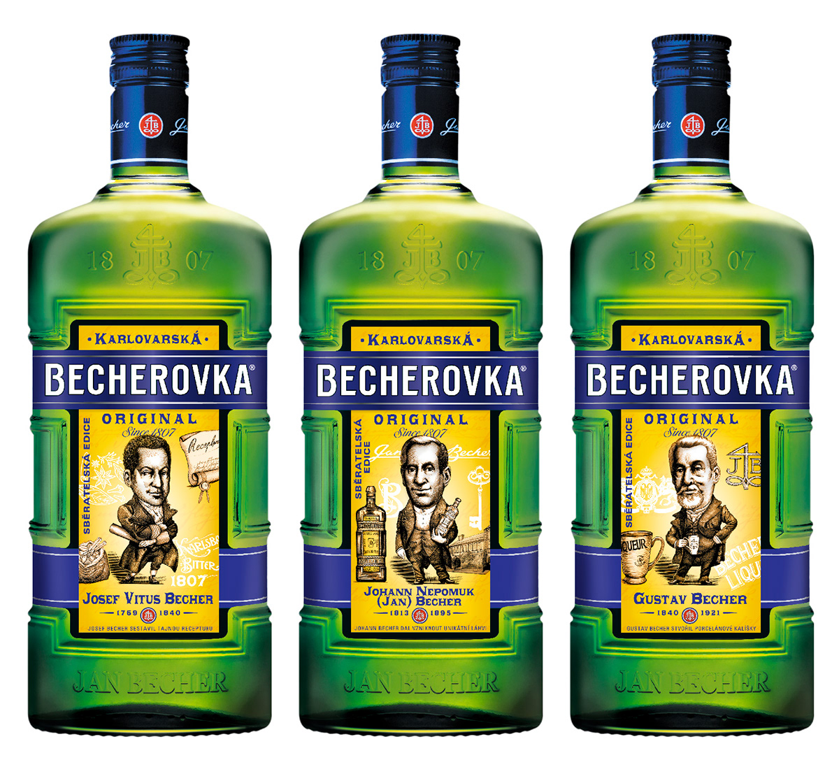 becherovka  czech republic pernod ricard Jan Becher limited edition