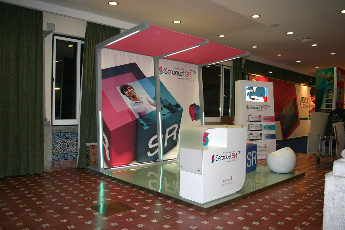 seroquel Stand booth