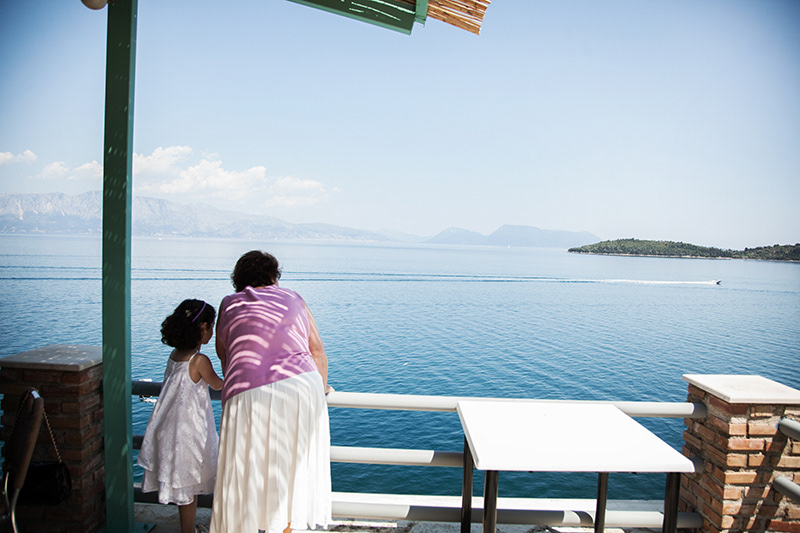 greece island sea baptism tradition summer
