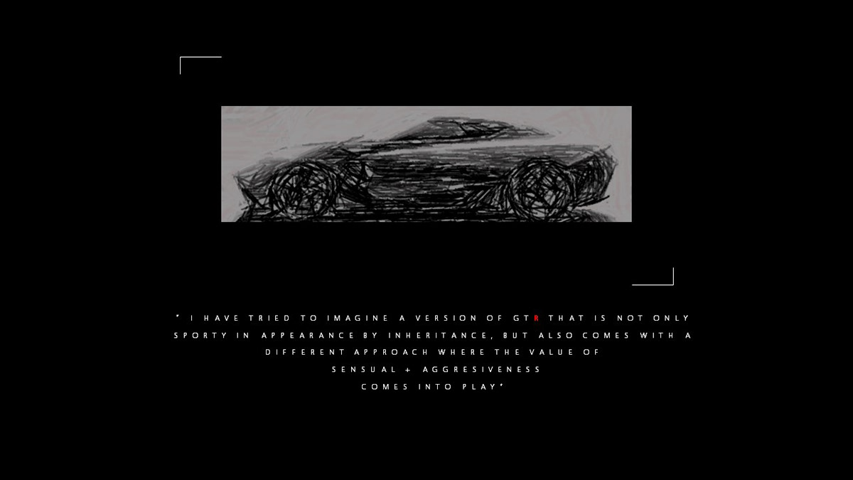 3D blender car cardesign exterior GTR Nissan Render sketch Automotive design