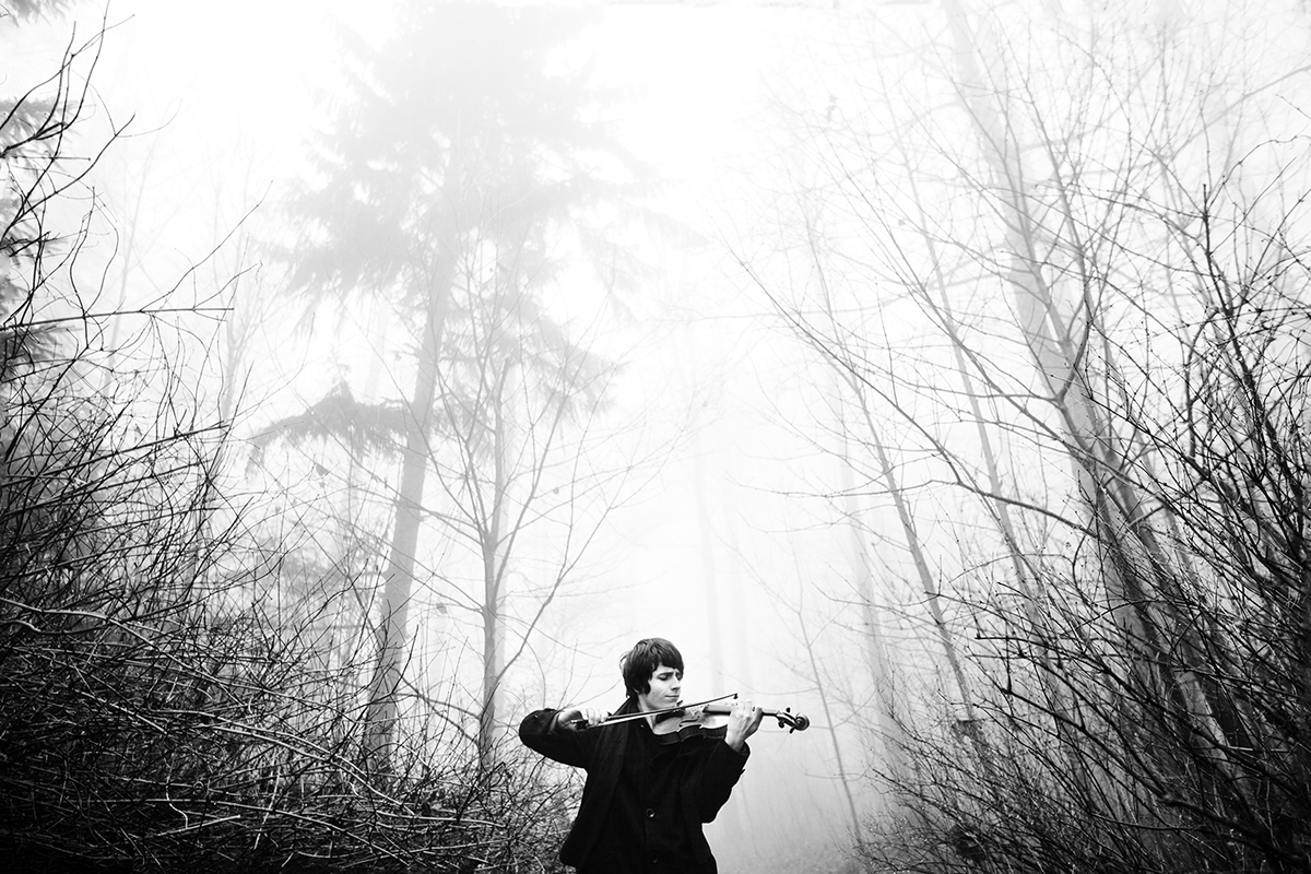Violin TAlent Young youth Europe violinist Classical forest Switzerland greta tuckute marek pavelec art inspiration Nature expressive