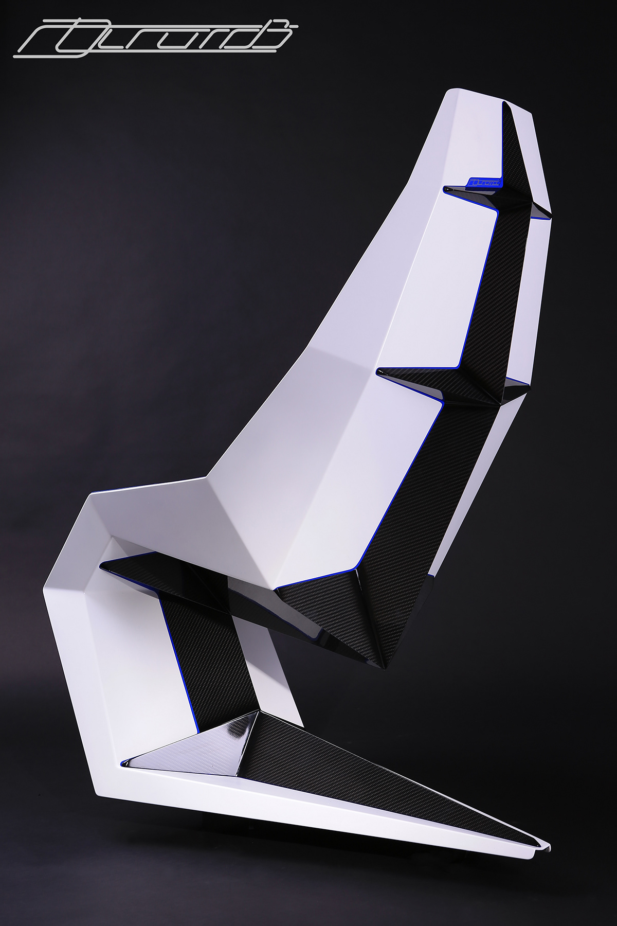 chair Carbon Fiber Fiberglass furniture handmade iceberg