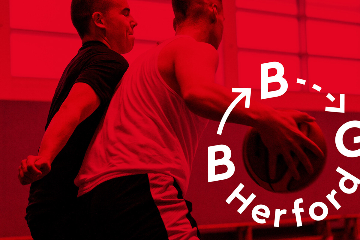 Corporate Design basketball branding  bachelor degree sport graphic design  fh Bielefeld