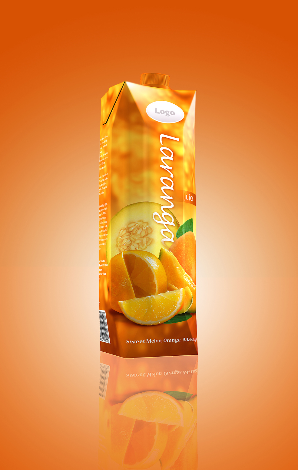 Packaging katok fruit juice Fruit juice khalid khaled alshareef Art Director Tetra TetraPak tetra pak 3D ad