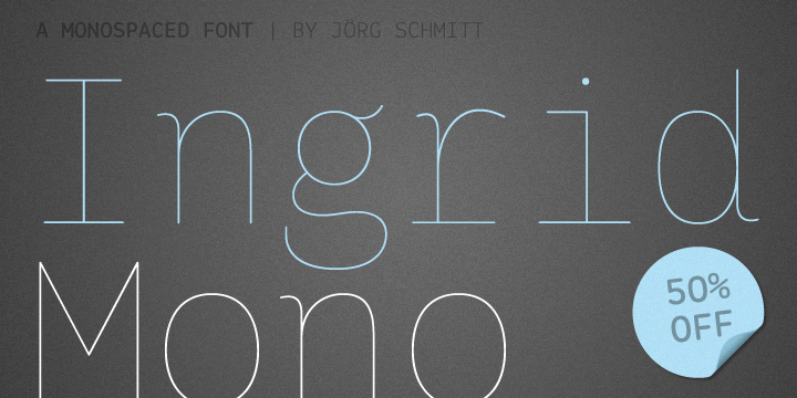 font typewriter monospaced new rounded Jörg Schmitt design schrift typografie