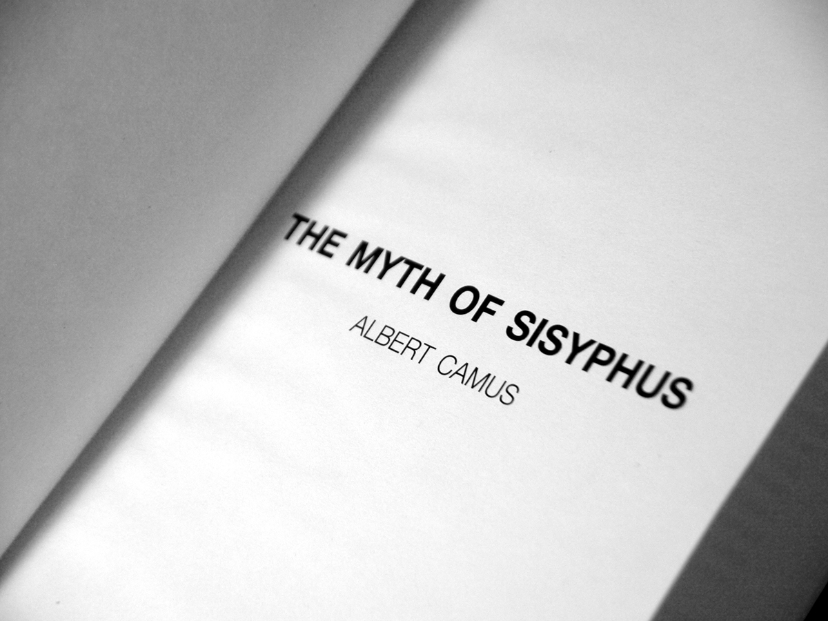 albert camus The Myth of sisyphus book Absurd