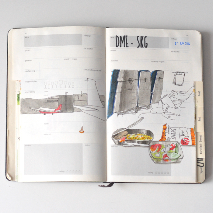 moleskine Copic travelbook sketch sketchbook