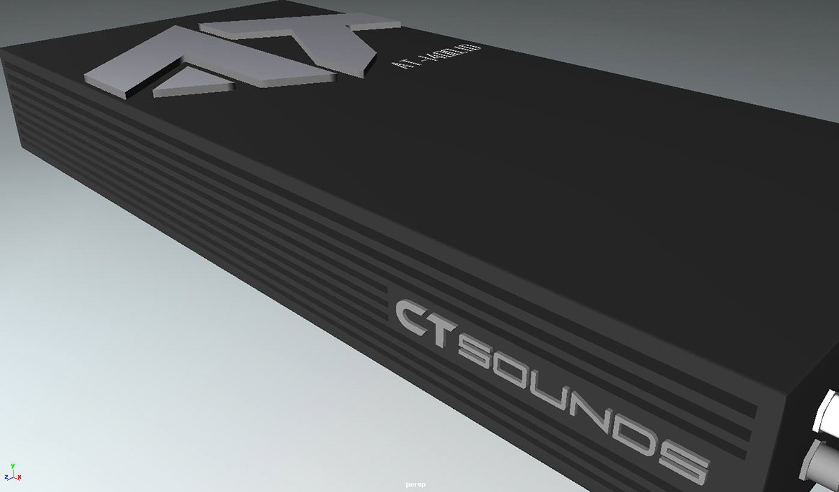 3D 3d design amplifier CT Sounds car audio