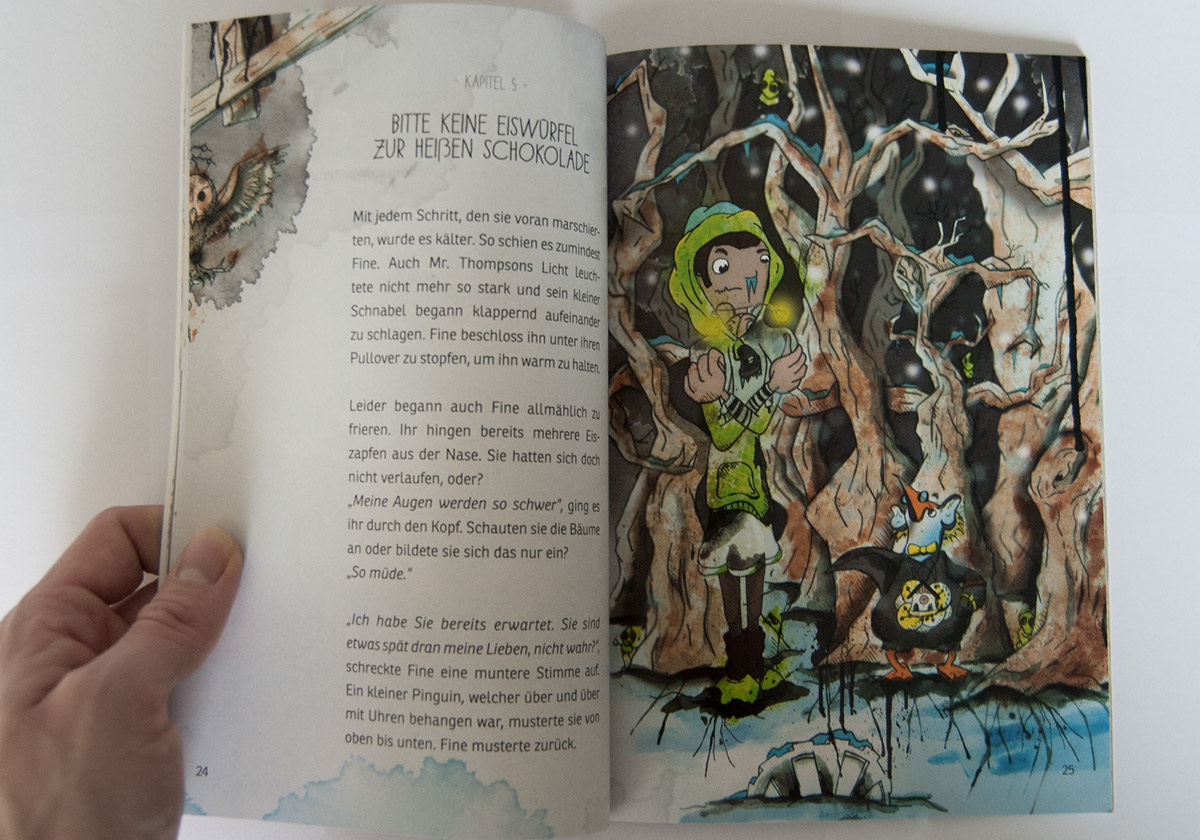 kinderbuch childrens book Mr. Thompson christliches Jugendbuch Bilderbuch youth book kids fine adventure Character design