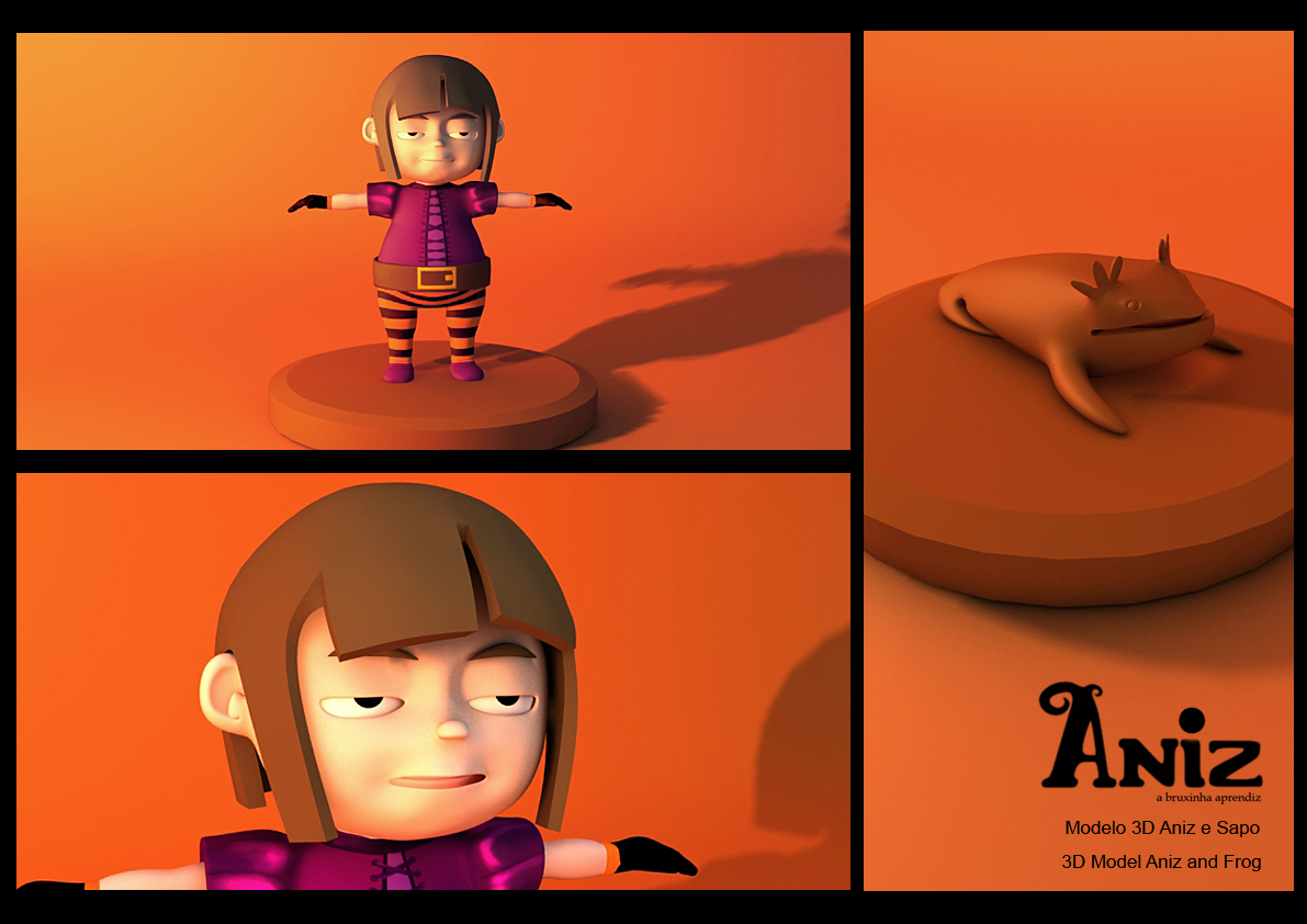 aniz Bruxa witch Halloween 3D 2D animação ANIMACAO3D animacao2d animatic makingof