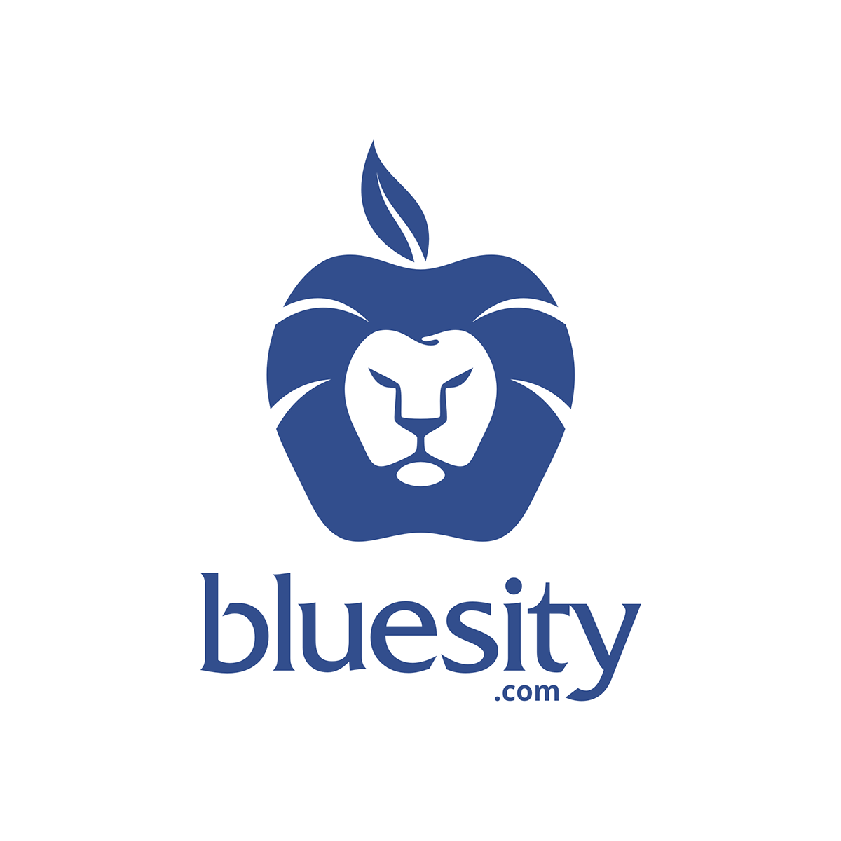 Bluesity blue city blue city malang logo Icon Clothing lion apple ngalam Leo
