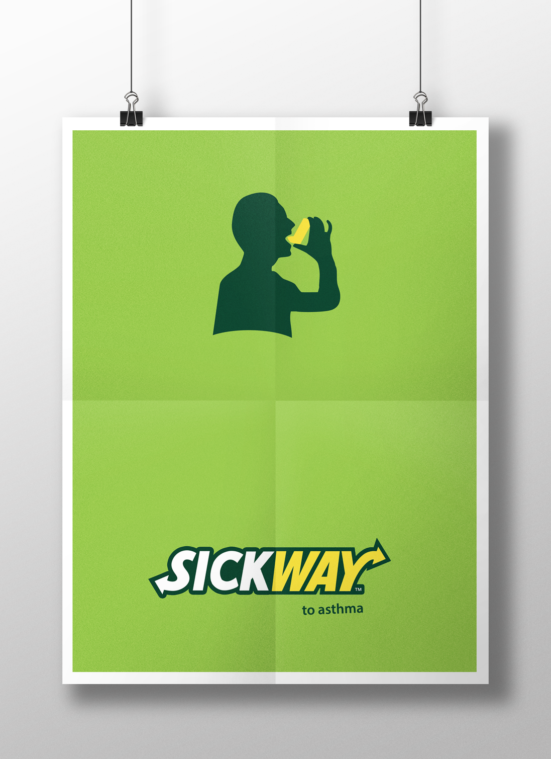 subvertising design Poster Design print ad détournement campaign logo