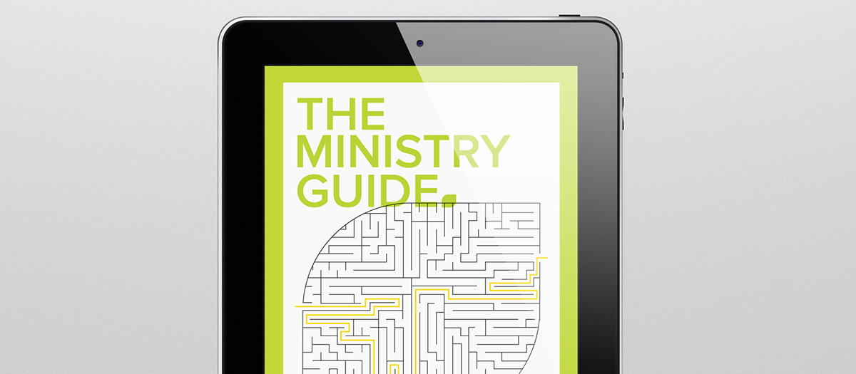 Ministry  guide Booklet design church woodlawn keaton price Guide