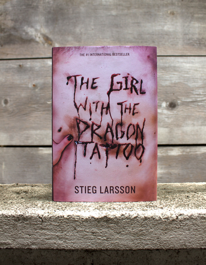 design steig larsson dragon tattoo book cover cover design