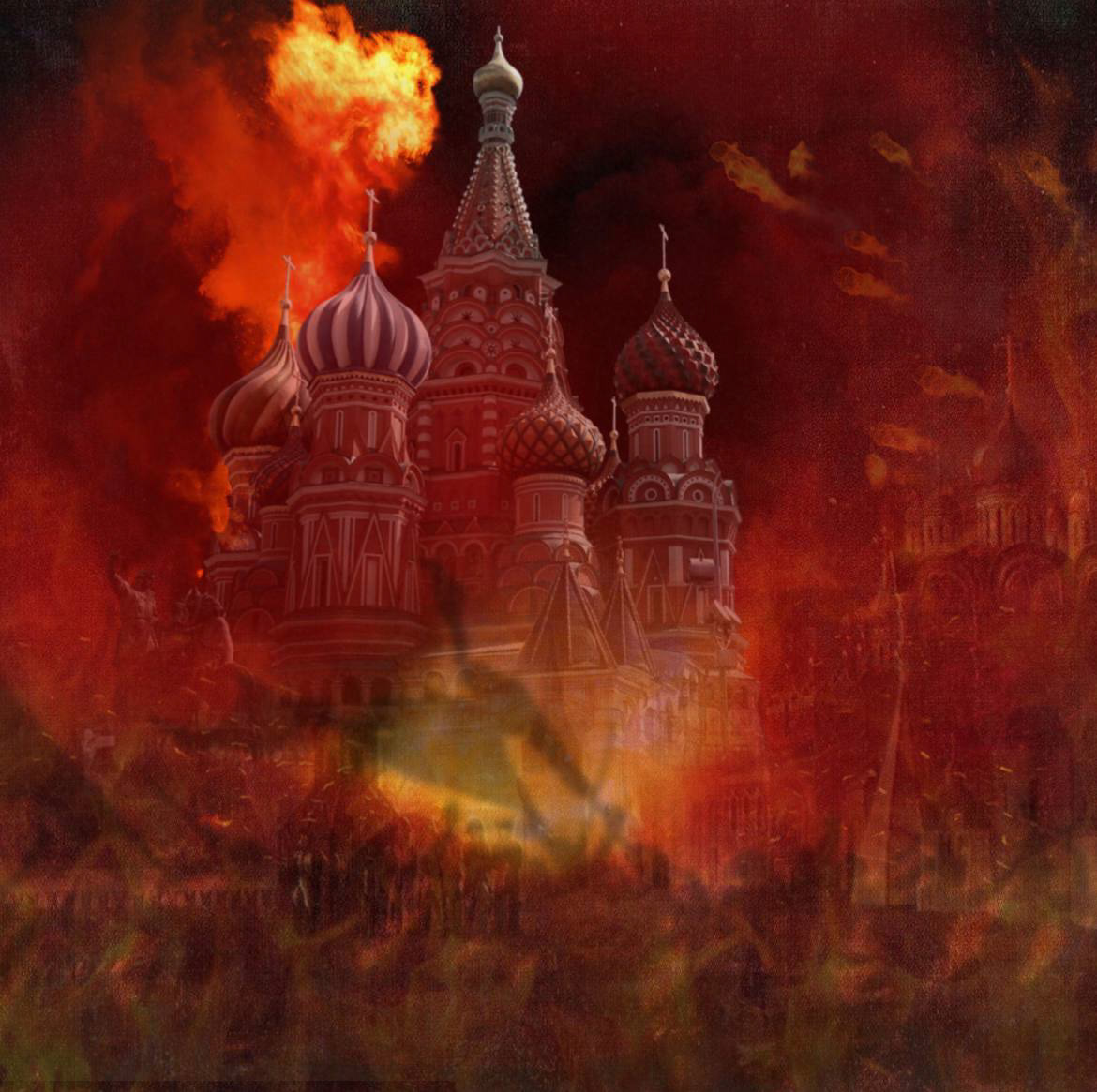 fire Moscow poster War Terror