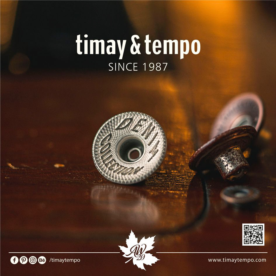 timaytempo timay&tempo trim accessories metal button denimbutton Denim denimtrim