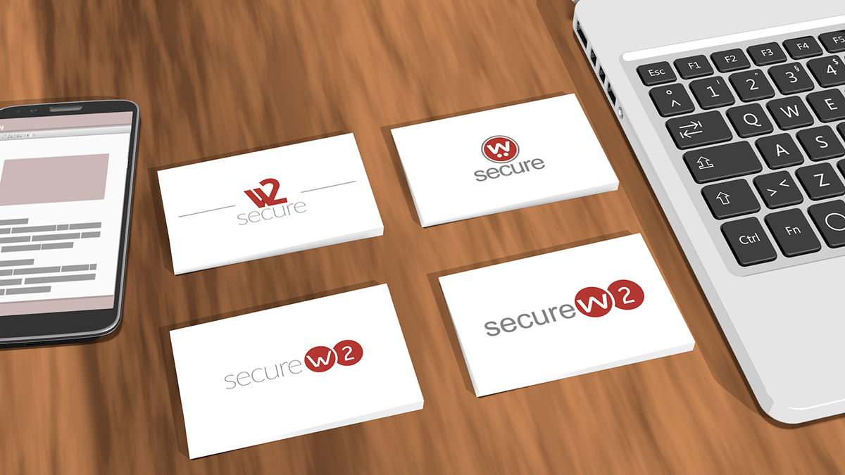 Mockup logo SecureW2