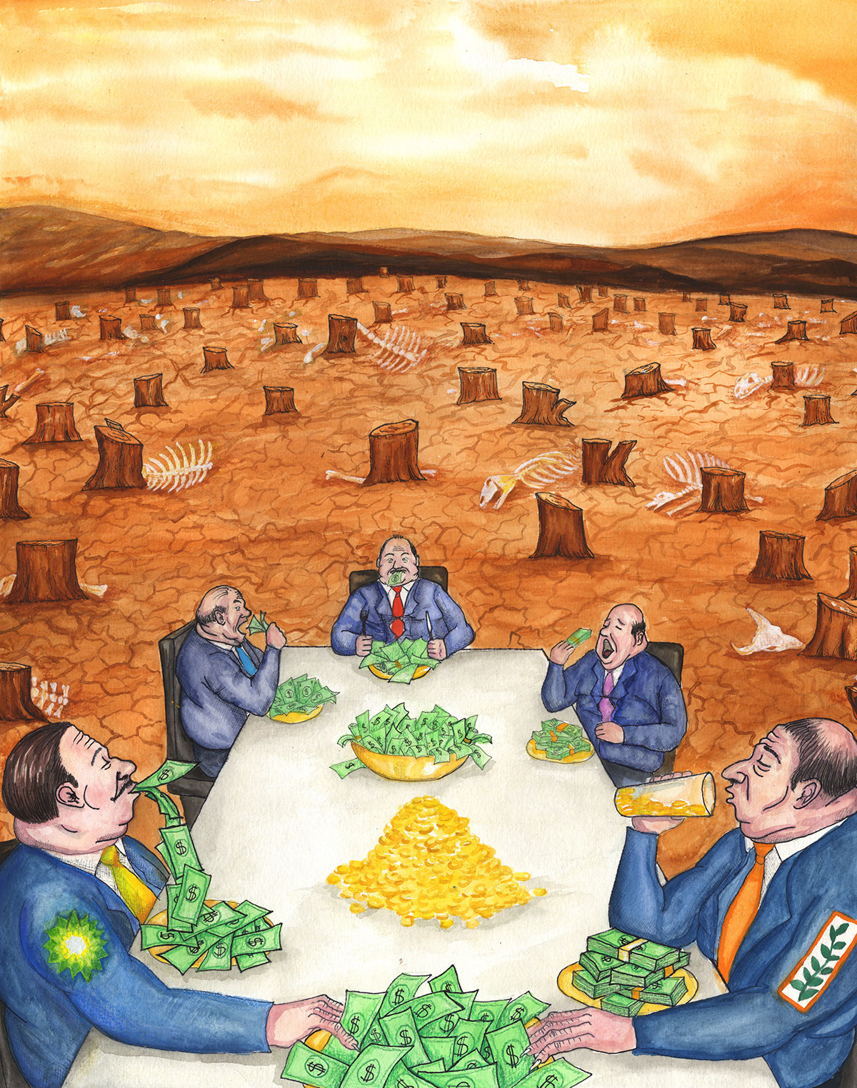 greed politicians money earth dyingworld industrialization eatmoney