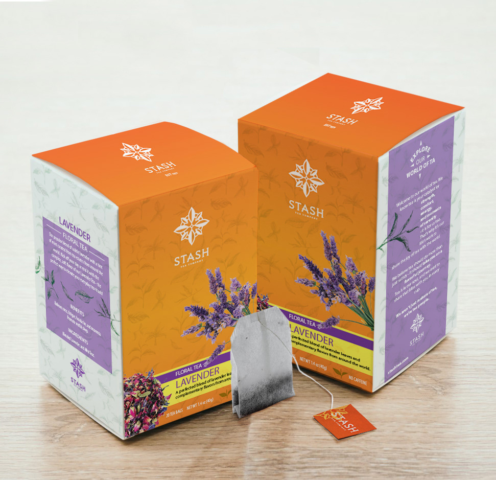 Packaging photoshop ILLUSTRATION  tea package design  graphic design  concept art