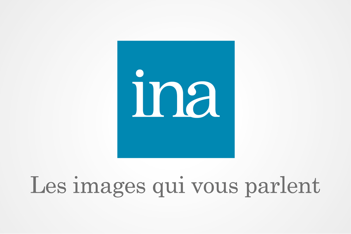 Logotype identity INA tv corporate video france French