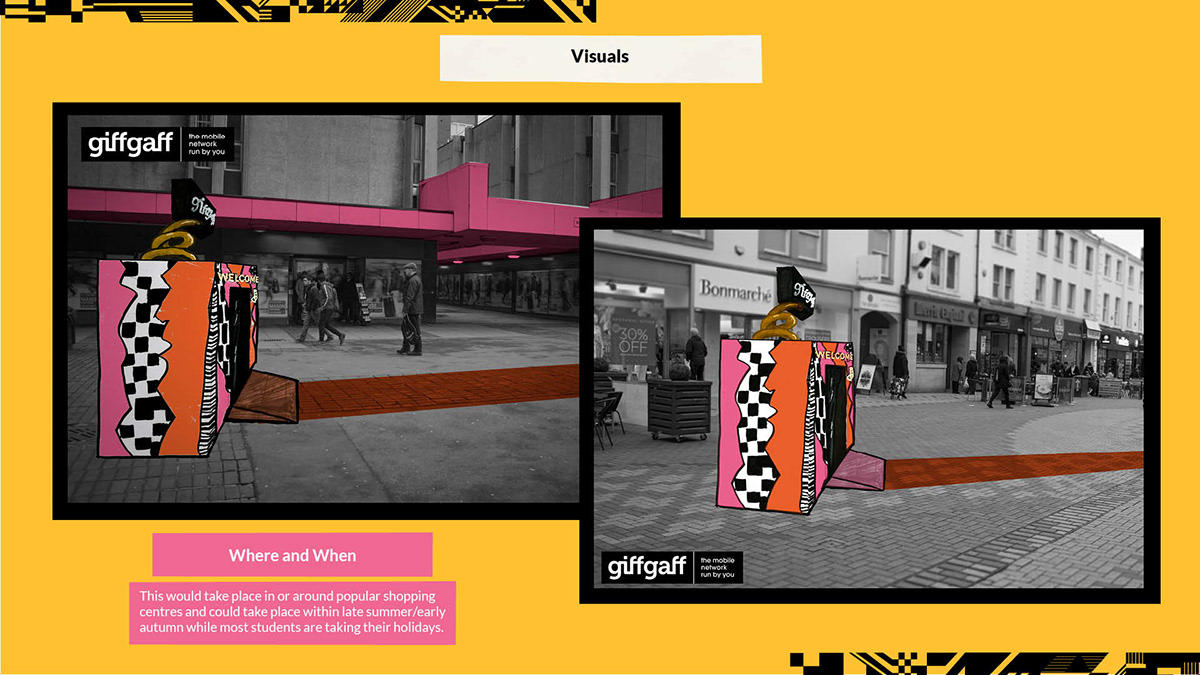 D&AD new blood Entry giffgaff branding  Promotion