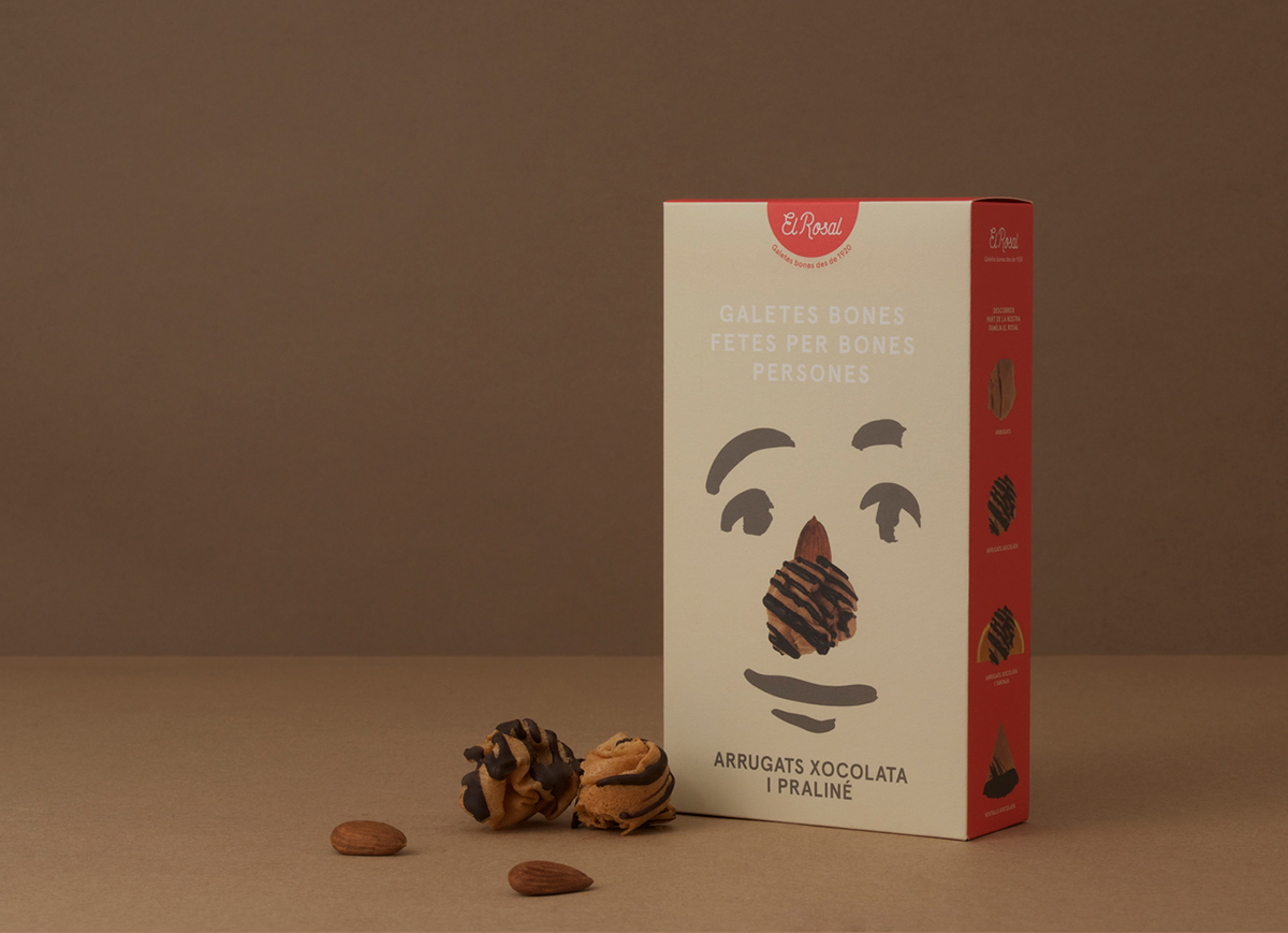 Food  branding  Packaging biscuits Griselda Marti Gris. Careful design ILLUSTRATION  family design package social