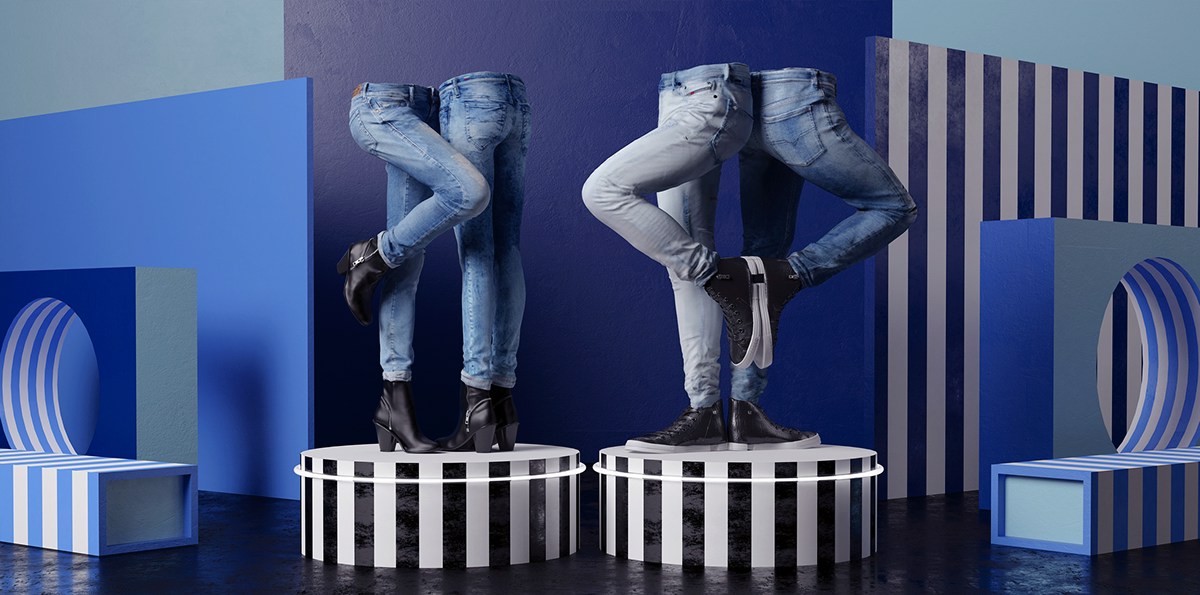 jeans Denim Fashion  Diesel