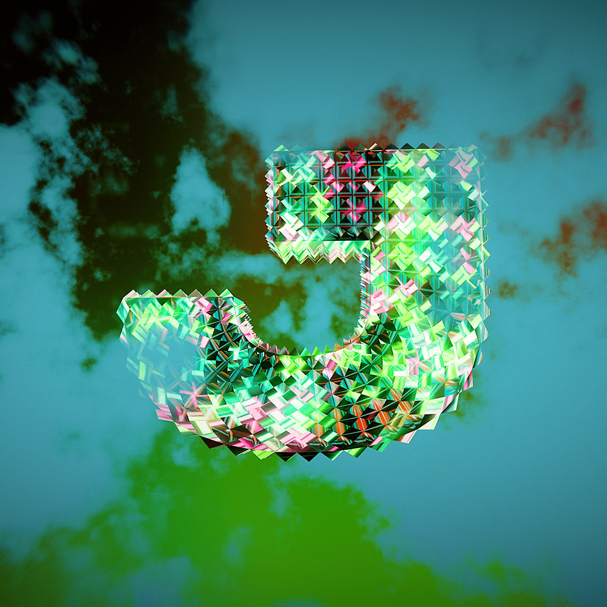 36daysoftype 3D alphabets letters mxc Notch numbers cinema4d loop motion
