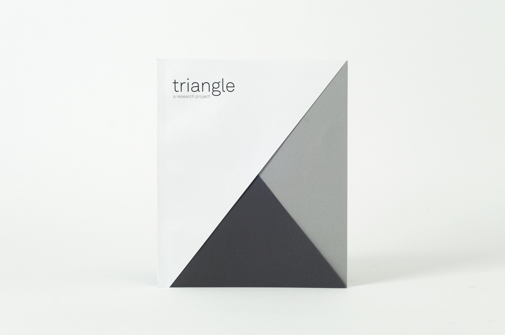 print vimeo video triangle graphic UAL sven zijderveld research Form meaning shape Basic book design