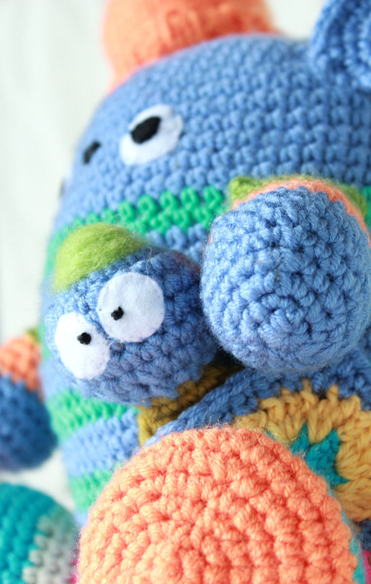 amigurumi kawaii toy soft sculpture baby crochet thesunandtheturtle handmade