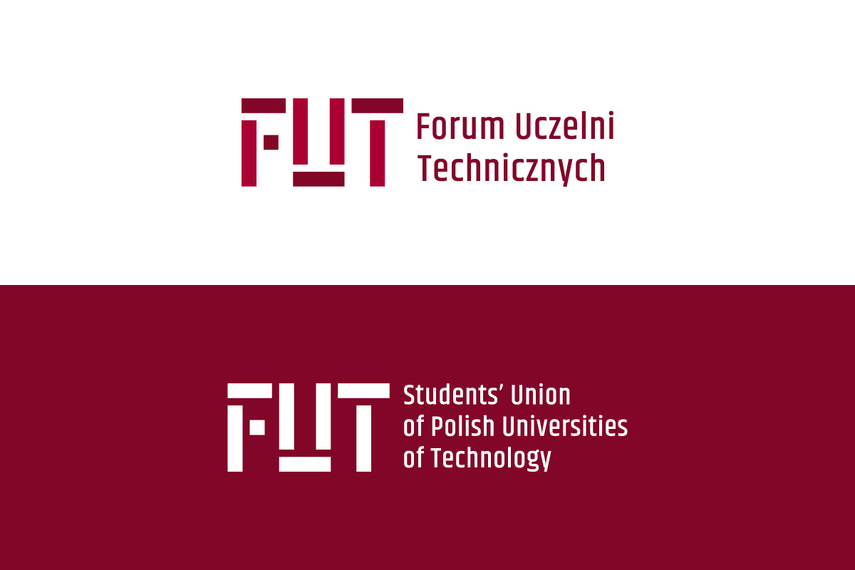 logo identity polska poland student forum technic University fut