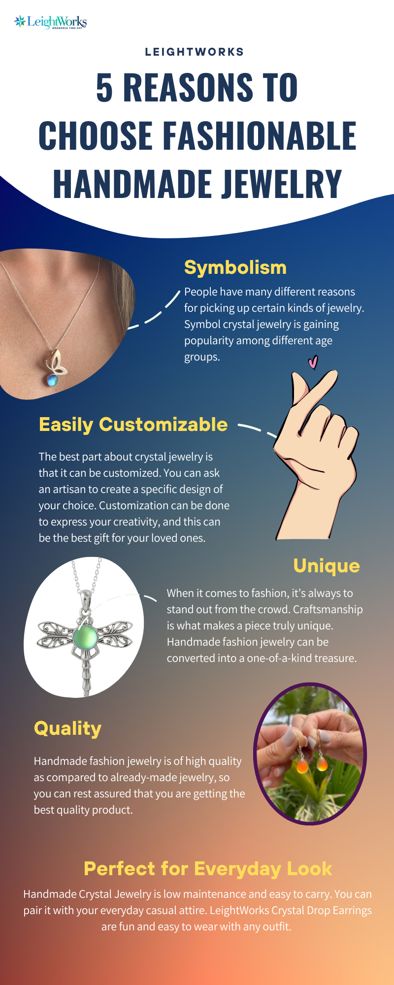 Fashion  handmade jewelry