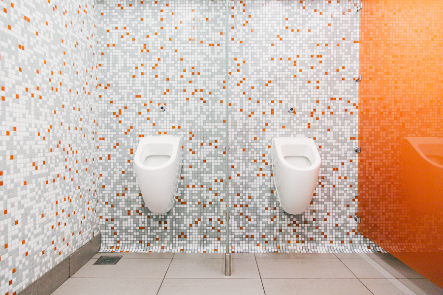 Zine  series toilets Minimalism Landscape