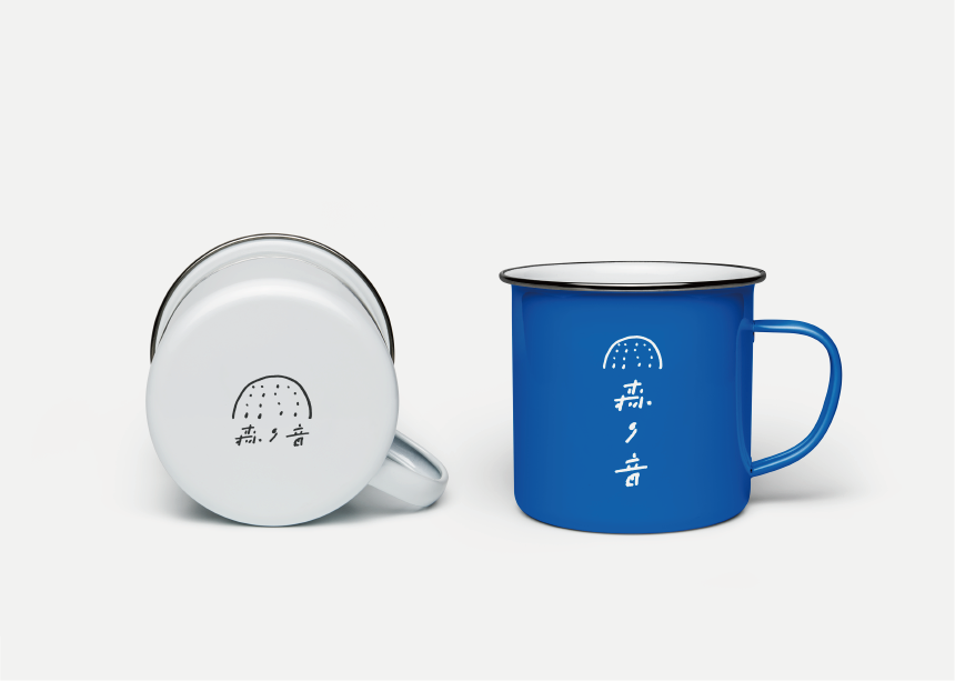design branding  logo color japan Coffee blue package simple graphic
