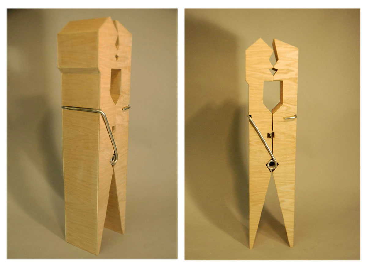 table flexible risd wood furniture design Lamp