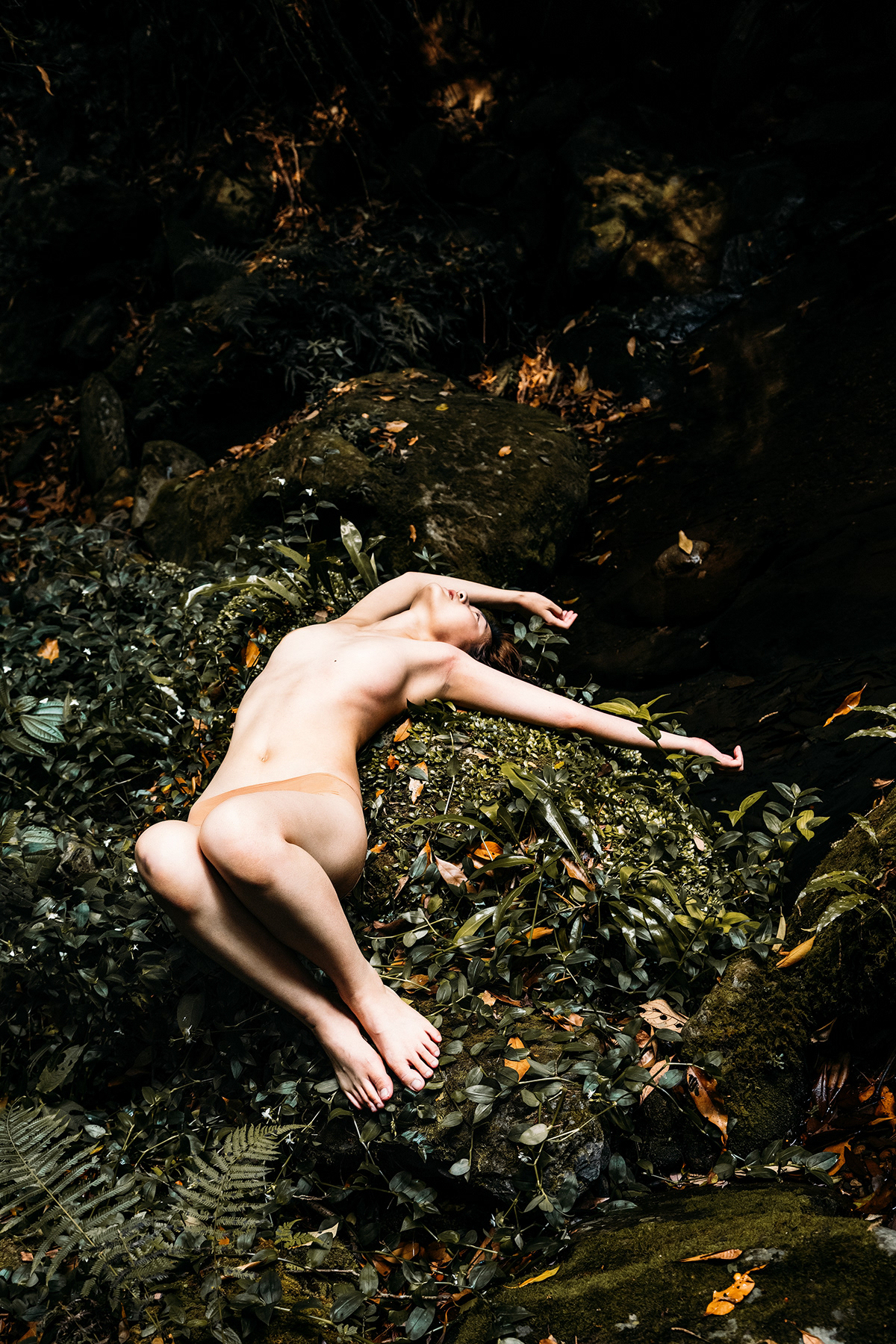 nude photography model Photography  body connection Nature androgynous