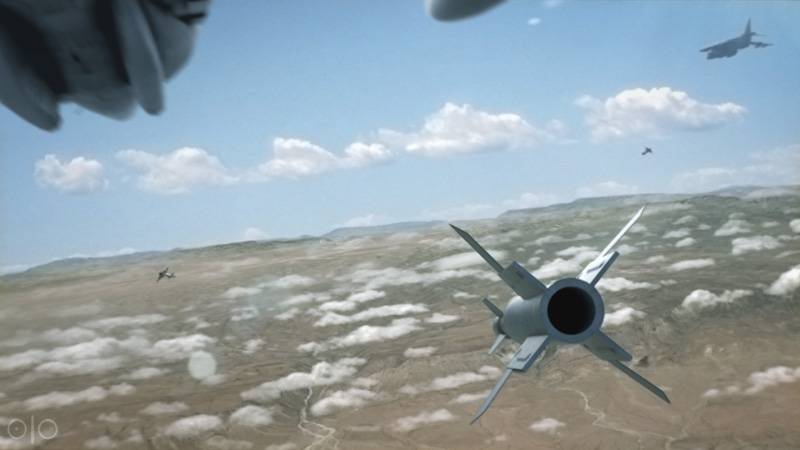 Jet Fighter missile bomb plane War cockpit