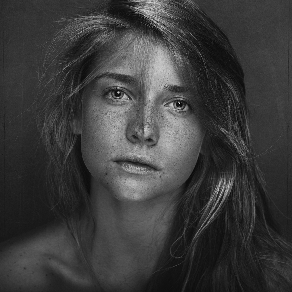 portrait Portraiture girl beauty Beautiful studio model lighting strobist blackandwhite bnw bw Young profoto Elinchrom
