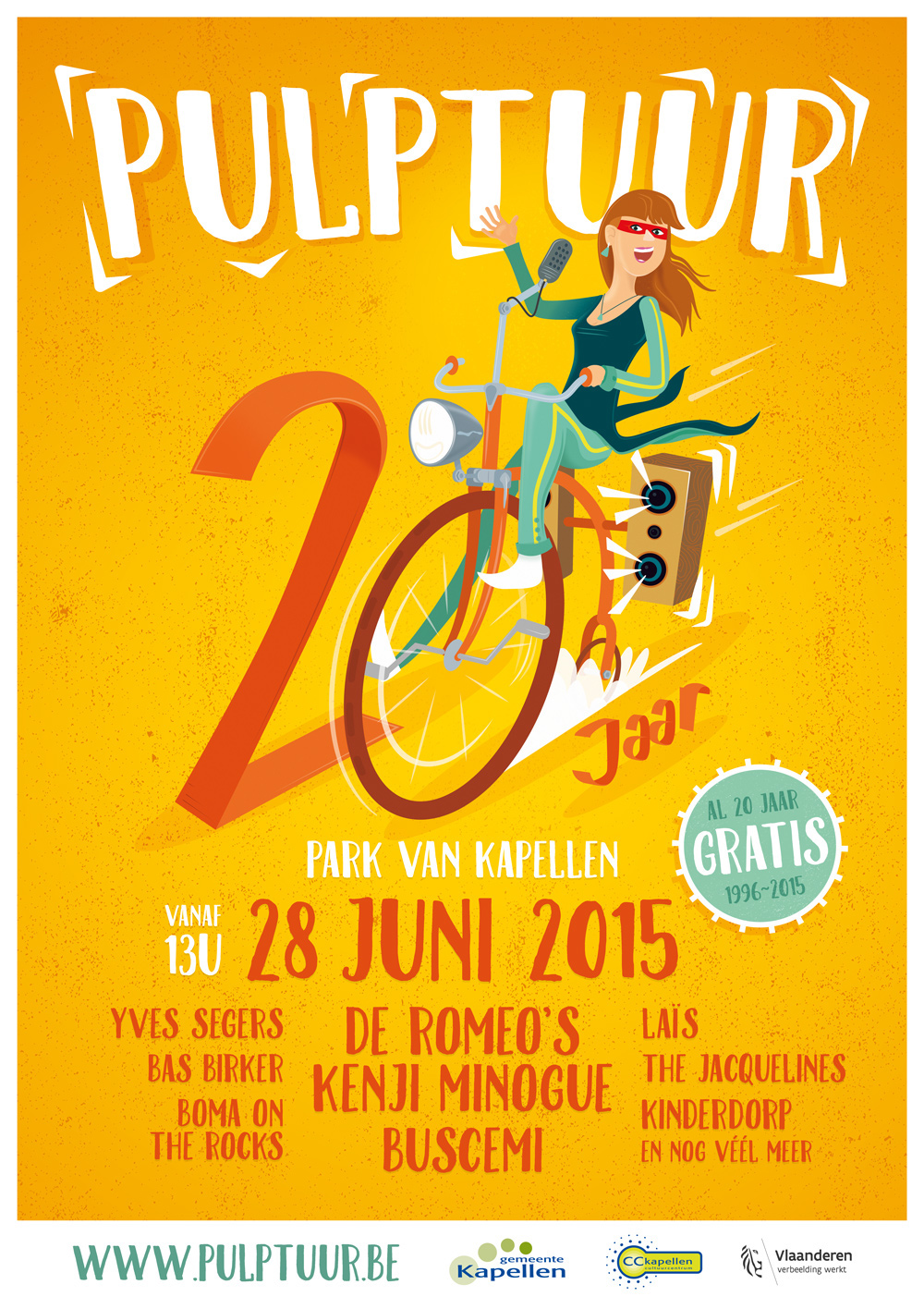 Bike festival 2d Illustration