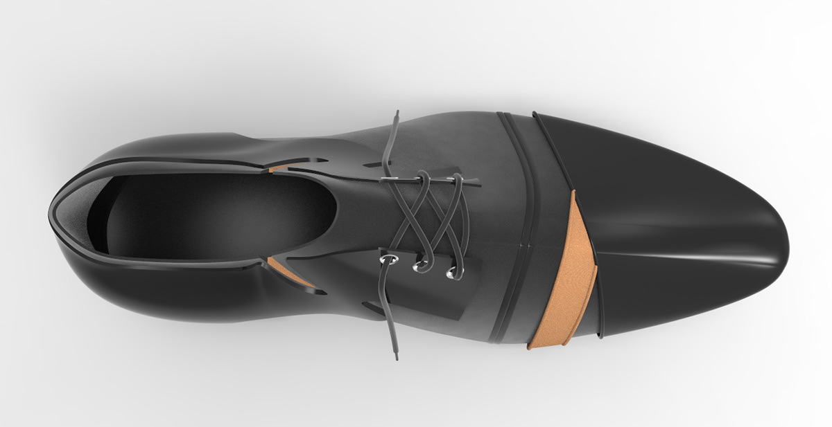 shoe design shoe dress shoe Render 3D model leather