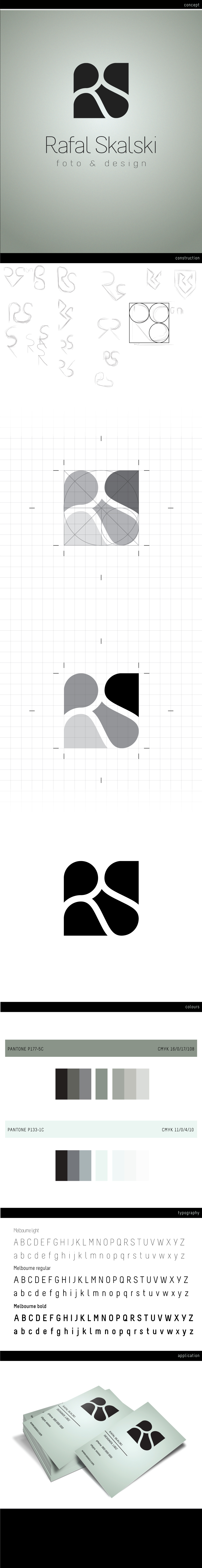 Personal logo on Behance