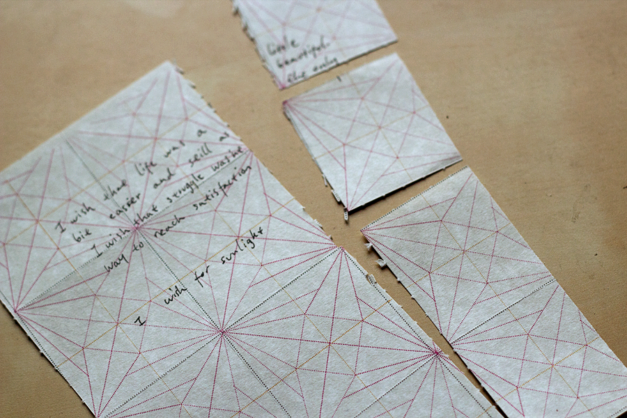 origami   Cranes japanese wish desire dreamscape dream folding pattern notebook