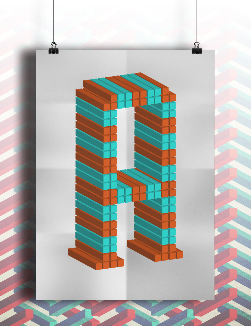 type mirkowgastow Mirkow letters vector 3D fake3d
