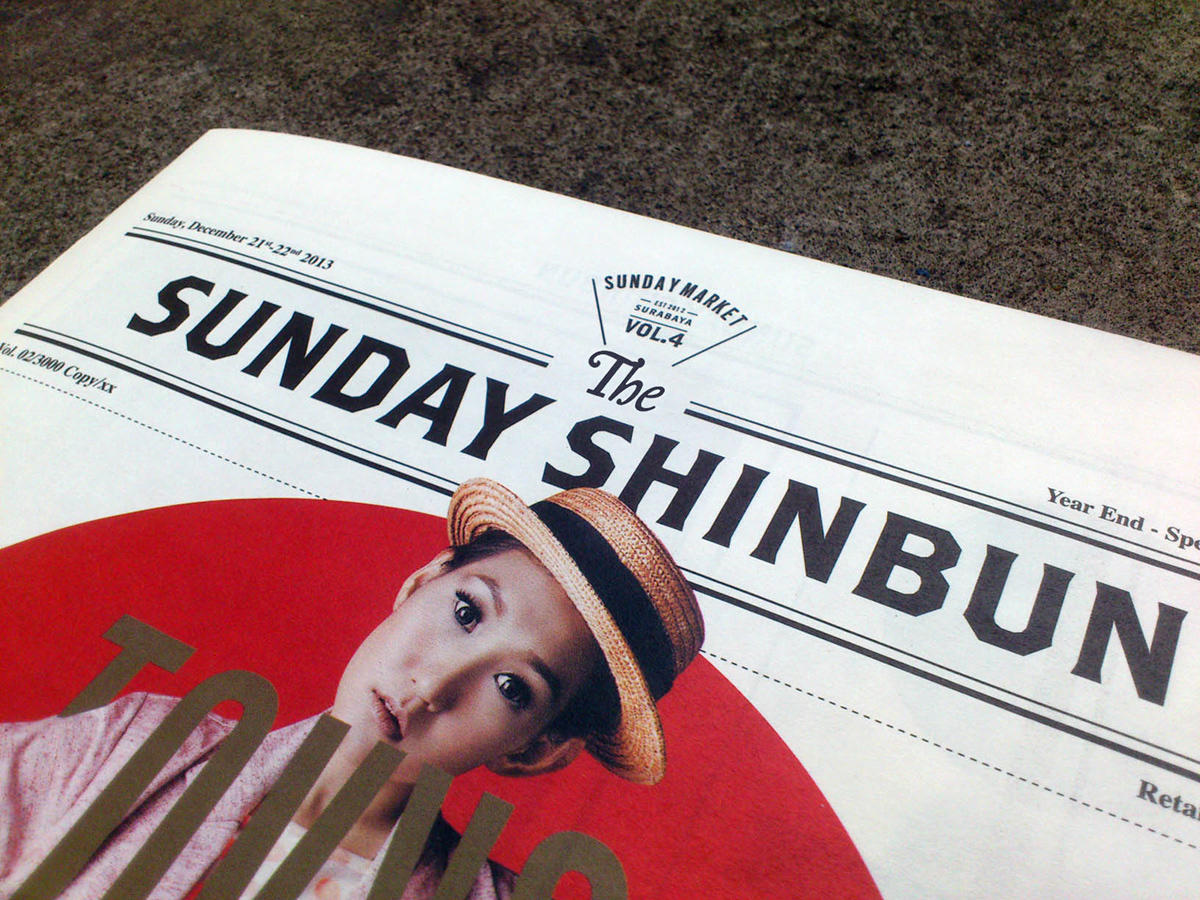 the sunday shinbun newspaper sunday market tokyo rising surabaya tokyo The Sunday Paper