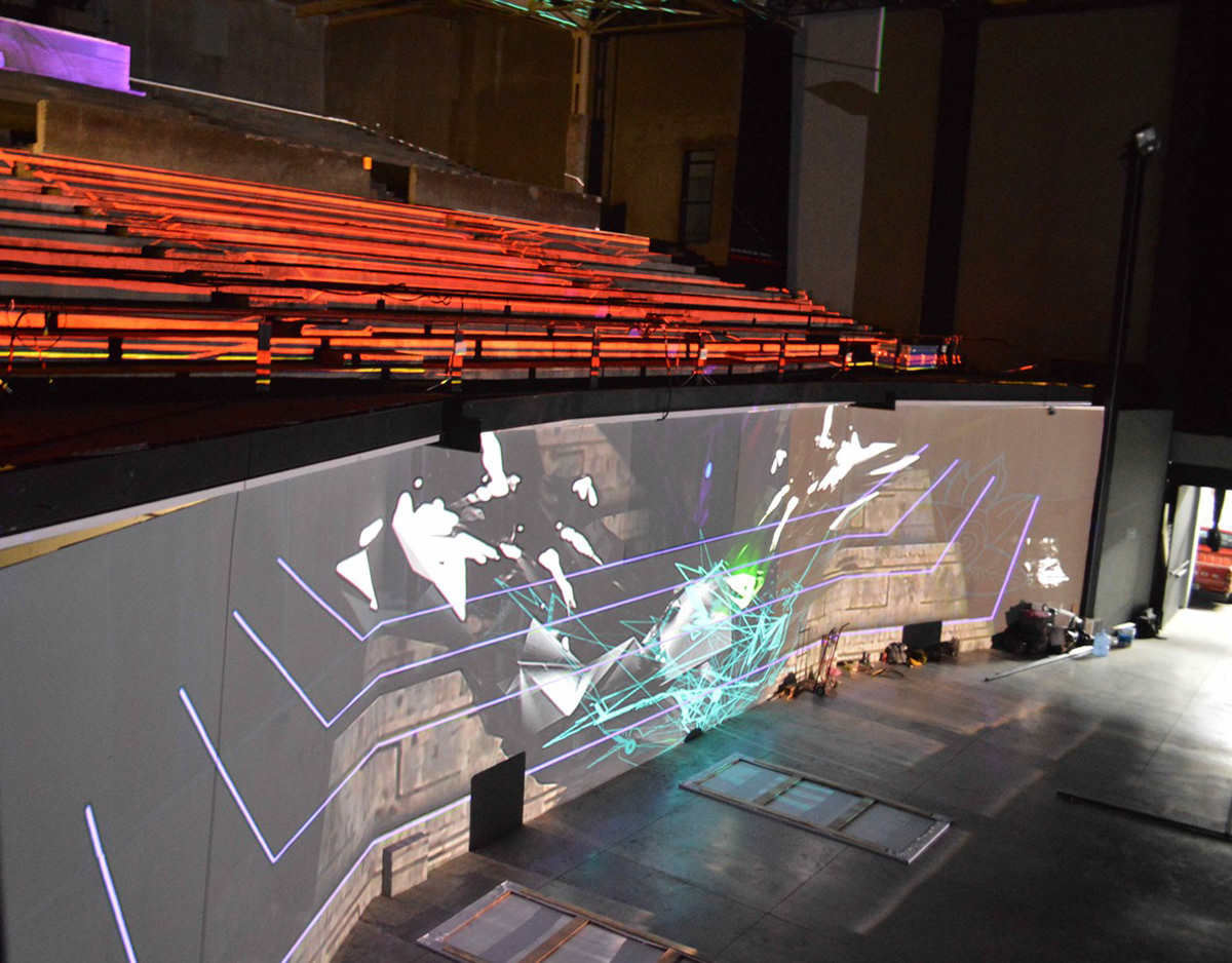 video mapping design