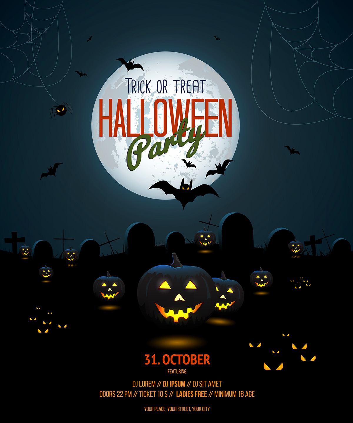Halloween posters on Behance